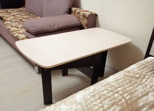 Стол-книжка СтК6 венге / дуб молочный высота 54 см фото покупателя 113