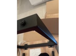 Деревянный стол Лота Лофт 120(160)х75 черный матовый / бетон светлый фото покупателя 245