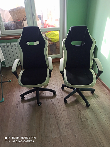 Компьютерное кресло Gamer черное / бежевое фото покупателя 117