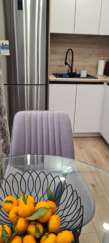 Стул на металлокаркасе Седа К латте / черный фото покупателя 15