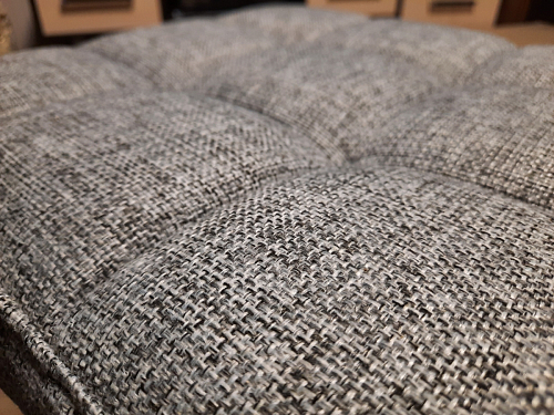 Барный стул Лофт ткань канди крем / черный матовый фото покупателя 210