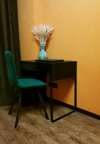 Стул на металлокаркасе Чилли бирюзовый / черный фото покупателя 1172