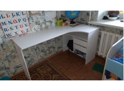 Письменный стол СПм-25 левый белый фото покупателя 11