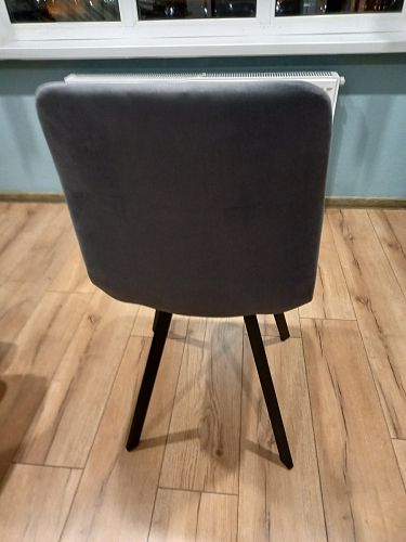 Комплект из "Стул на металлокаркасе Чилли розовый / черный каркас" 2 шт. фото покупателя 782