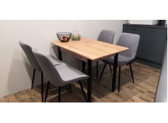 Стул на металлокаркасе Седа К крутящийся светло-серый  / белый фото покупателя 119