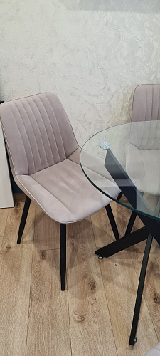 Комплект стульев Седа К 2 шт латте / черный фото покупателя 12