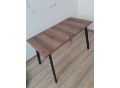 Стол Тринити Лофт 120 32 мм бетон / черный матовый фото покупателя 210