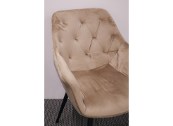 Стул на металлокаркасе Remo dark pink из шоурума 2