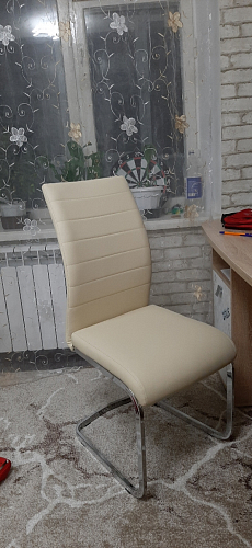 Стул Basit light grey fabric фото покупателя 77