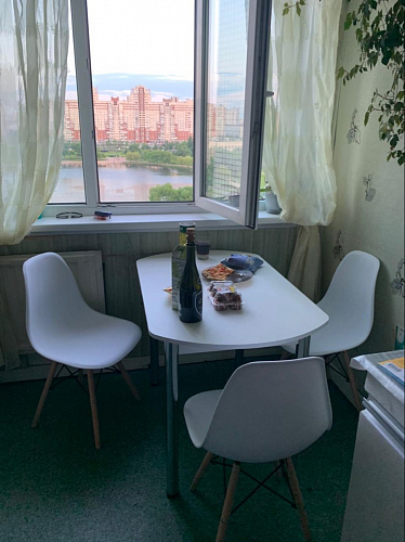 Пластиковый стул Eames PC-015 серо-голубой / дерево фото покупателя 120