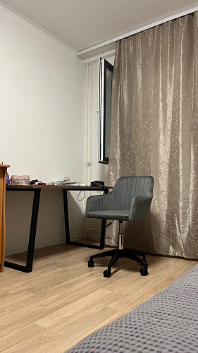 Деревянный стол Лота Лофт 140х80 дуб крафт табачный / черный матовый фото покупателя 784