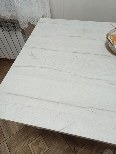 Стол Лота Лофт 140 25 мм черный матовый / бетон фото покупателя 790