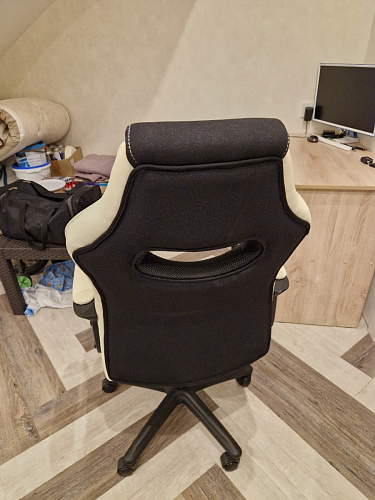 Компьютерное кресло Gamer черное / бежевое фото покупателя 45