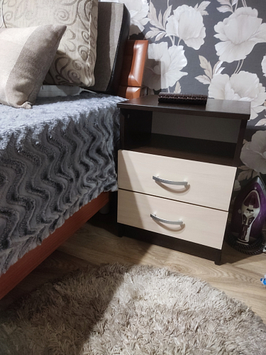 Тумба КТ-09.1 венге / беленый дуб фото покупателя 3