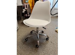 Компьютерное кресло Kolin с подушкой clear / white фото покупателя 158