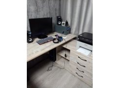 Компьютерный стол КСТ-109Л венге фото покупателя 14