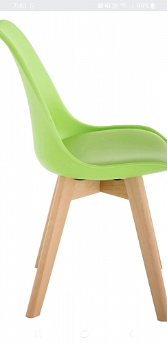 Деревянный стул Bonuss dark gray / black фото покупателя 84