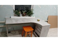 Письменный стол СПм-25 правый белый фото покупателя 48