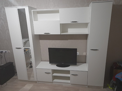 Готовая гостиная Бертелена белое дерево / белое дерево фото покупателя 26