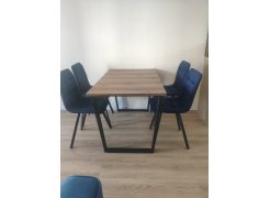 Стол Лота Лофт 140 25 мм юта / белый матовый фото покупателя 661