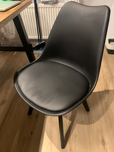 Стул Bonuss blue / wooden legs фото покупателя 36