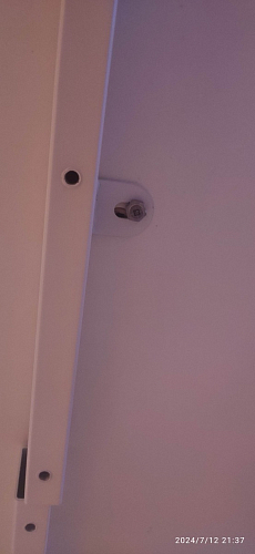 Компьютерный стол Маркос с механизмом подъема 120х75х75 орех кантри / белый фото покупателя 3