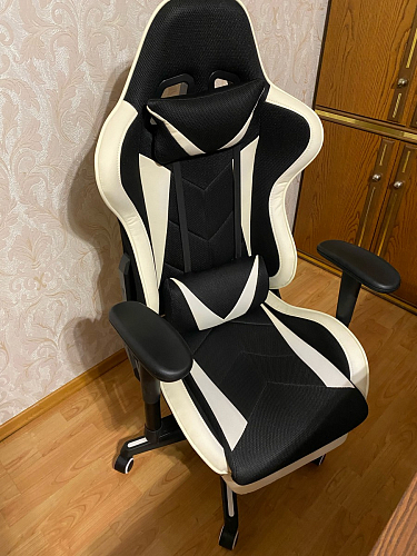 Компьютерное кресло Kano черное / красное фото покупателя 21