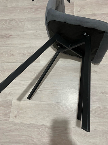 Стул на металлокаркасе Чилли бирюзовый / белый фото покупателя 950