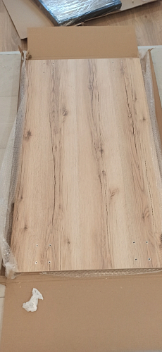 Стол раскладной Лота Лофт 120 25 мм юта / черный матовый фото покупателя 462