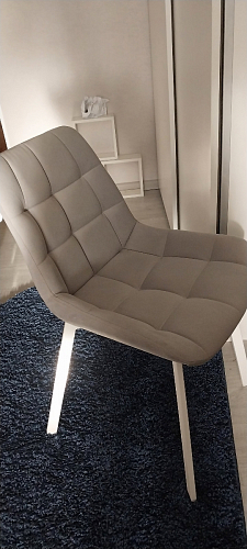 Стул на металлокаркасе Челси К крутящийся бирюзовый / черный фото покупателя 207