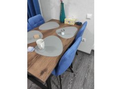 Стул на металлокаркасе Чилли светло-серый / черный фото покупателя 75