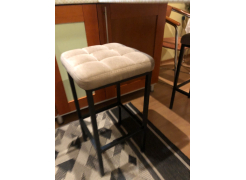 Барный стул Лофт кожзам d1 / черный матовый фото покупателя 54