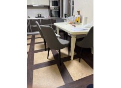 Стул на металлокаркасе Kora gray / black фото покупателя 389