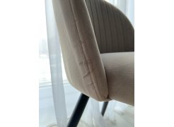 Стул на металлокаркасе Gabi 1 gray / black фото покупателя 663