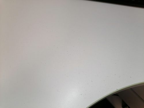 Письменный стол СПм-25 правый белый  - Уцененный экземпляр фото покупателя 21