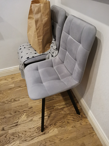 Стул Чилли 2 темно-серый  / черный фото покупателя 1365