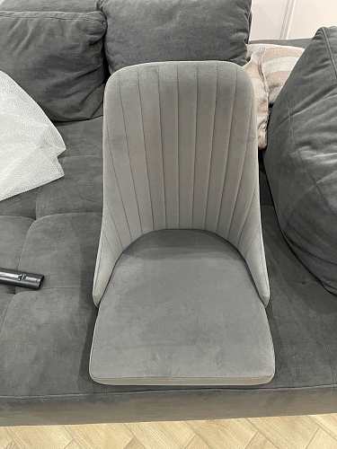 Стул на металлокаркасе Kora beige / black фото покупателя 427