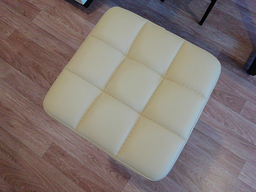 Барный стул Лофт кожзам темно-серый / черный матовый фото покупателя 90