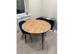 Стул на металлокаркасе Gabi 1 бежевый / черный с серебряными наконечниками фото покупателя 390