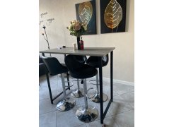 Барная стойка Дилан Лофт 120х40х90 бетон светлый фото покупателя 101