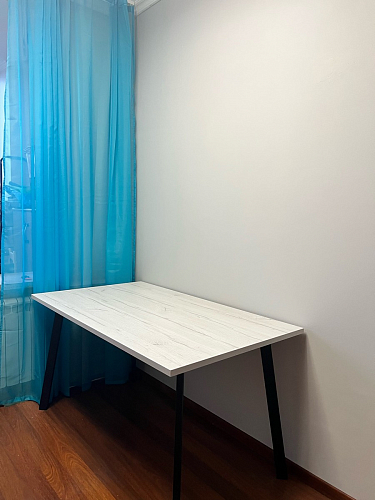 Стол Тринити Лофт 120 32 мм дуб галифакс табако / черный матовый фото покупателя 237