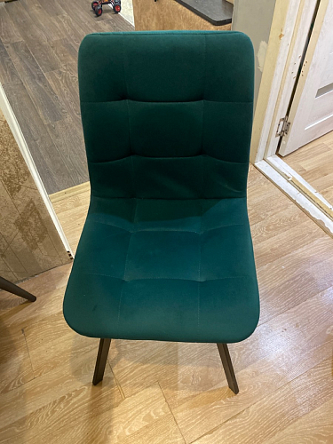 Стул на металлокаркасе Чилли бирюзовый / черный фото покупателя 1163