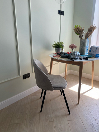 Стул на металлокаркасе Dodo blue фото покупателя 124