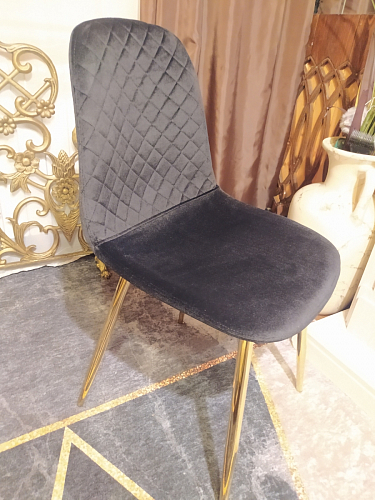 Стул на металлокаркасе Dabl 01 champagne / gold фото покупателя 115