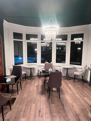 Стул на металлокаркасе Kora black / gray фото покупателя 305