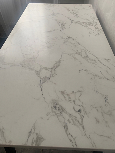 Стол Тринити Лофт 120 32 мм дуб галифакс табако / черный матовый фото покупателя 858