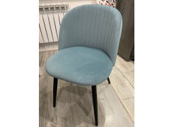 Стул на металлокаркасе Gabi 1 gray / black фото покупателя 519