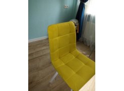 Стул на металлокаркасе Чилли розовый / черный каркас фото покупателя 639