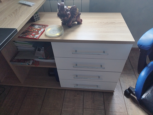 Компьютерный стол с тумбой КСТ-109 тумба слева фото покупателя 48