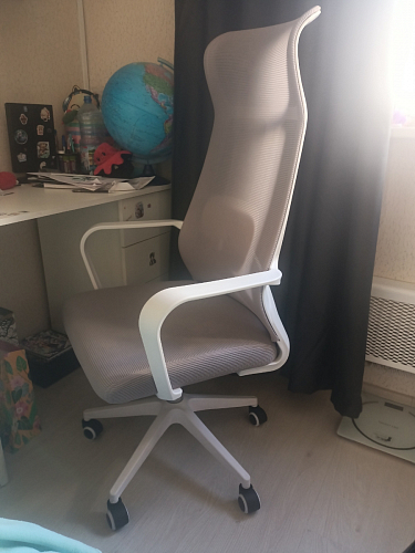 Компьютерное кресло Tilda dark gray / white фото покупателя 7